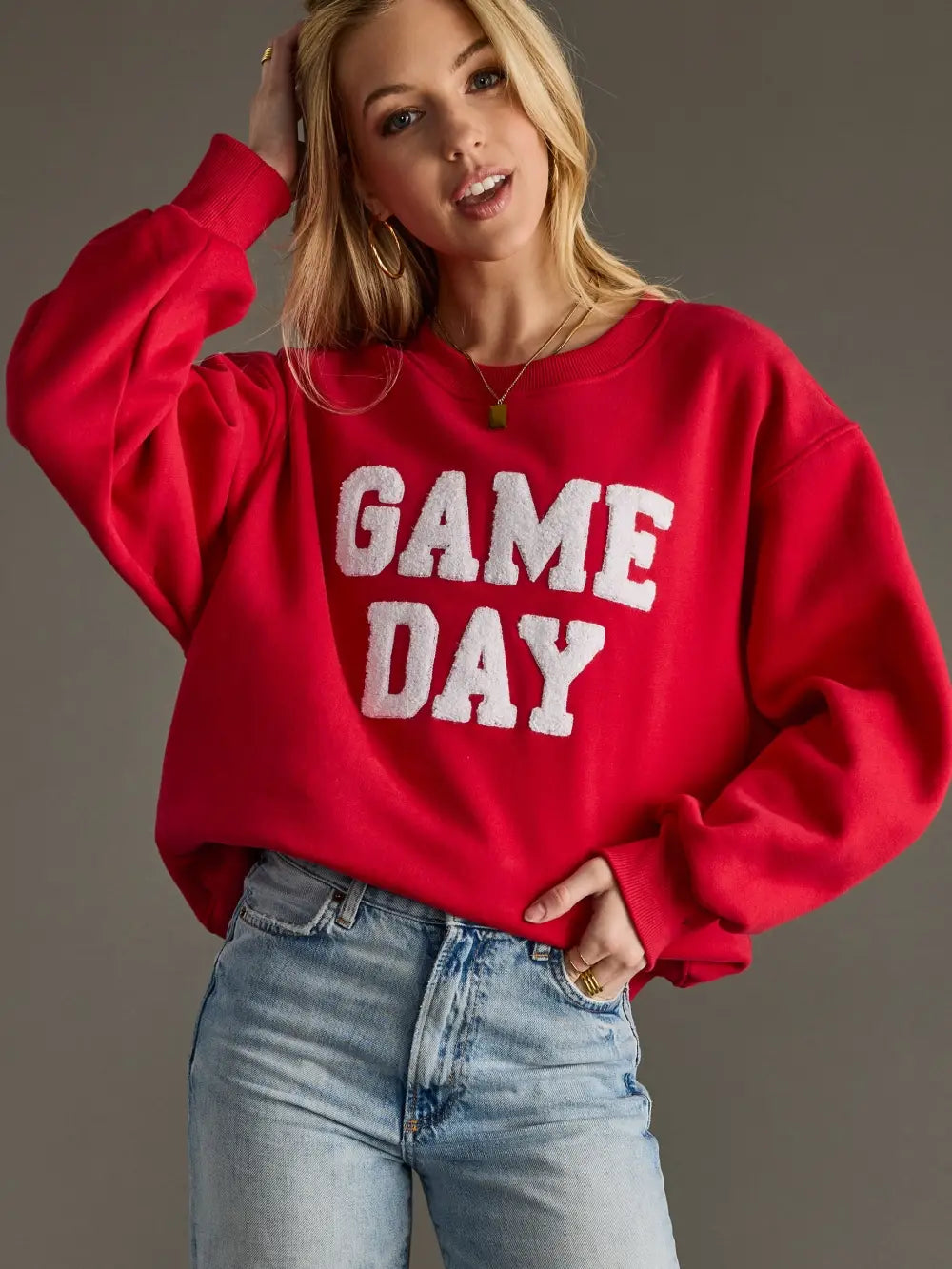 Red Game Day Sweatshirt