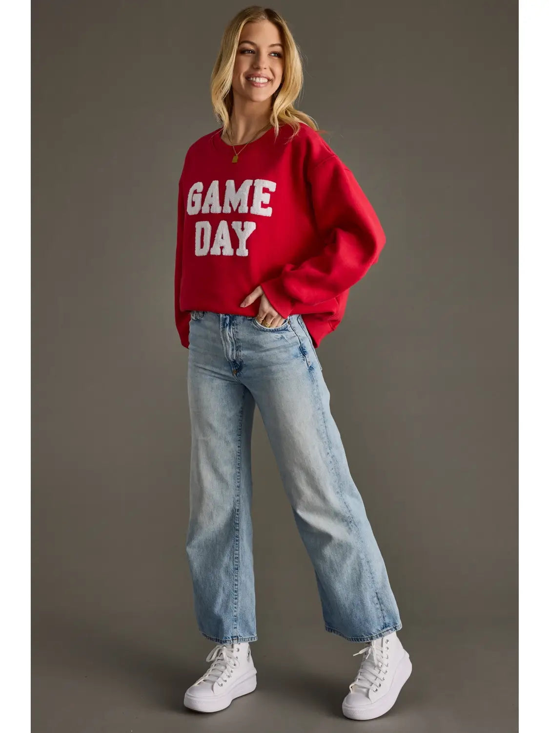 Red Game Day Sweatshirt