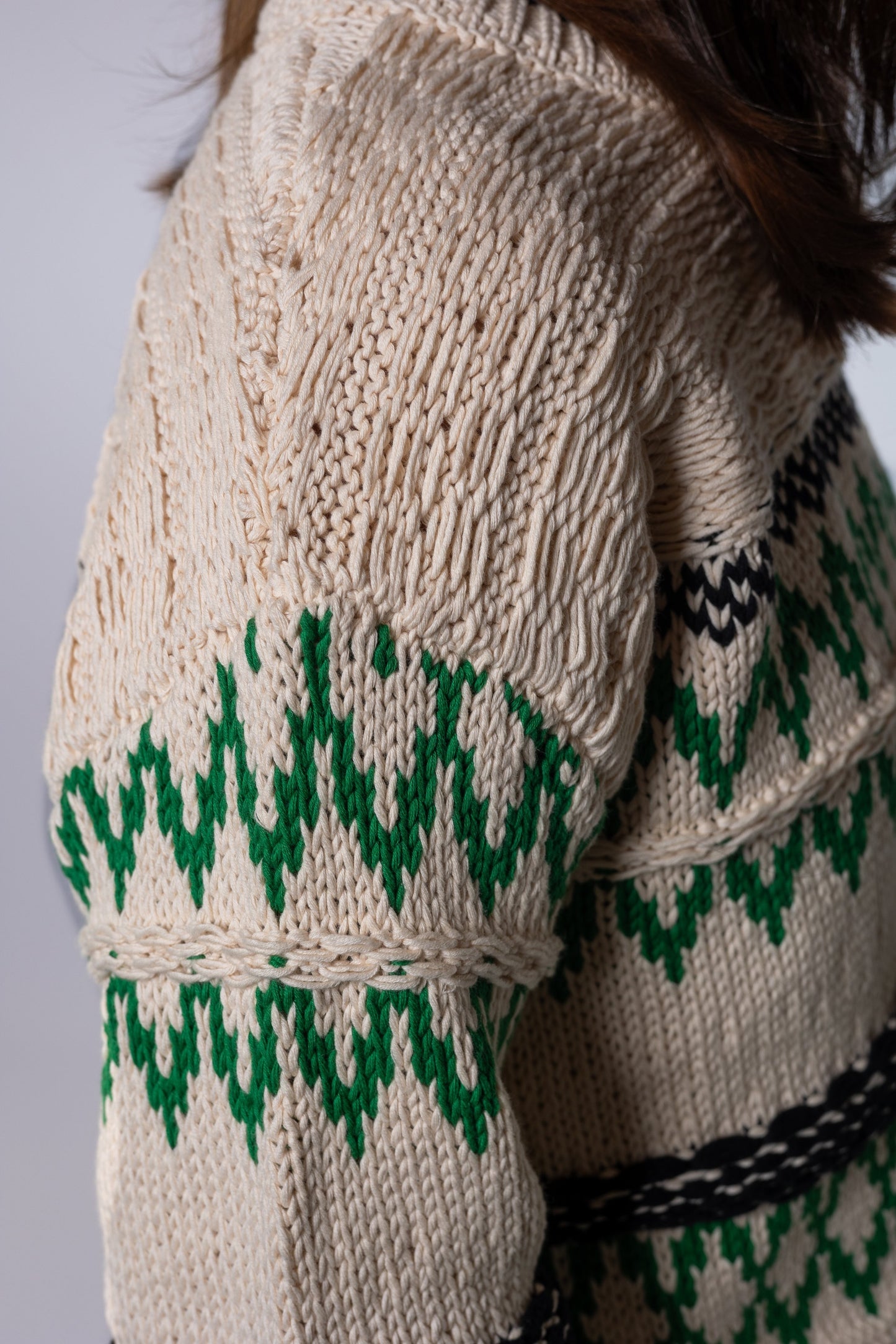 Chunky Aztec Sweater