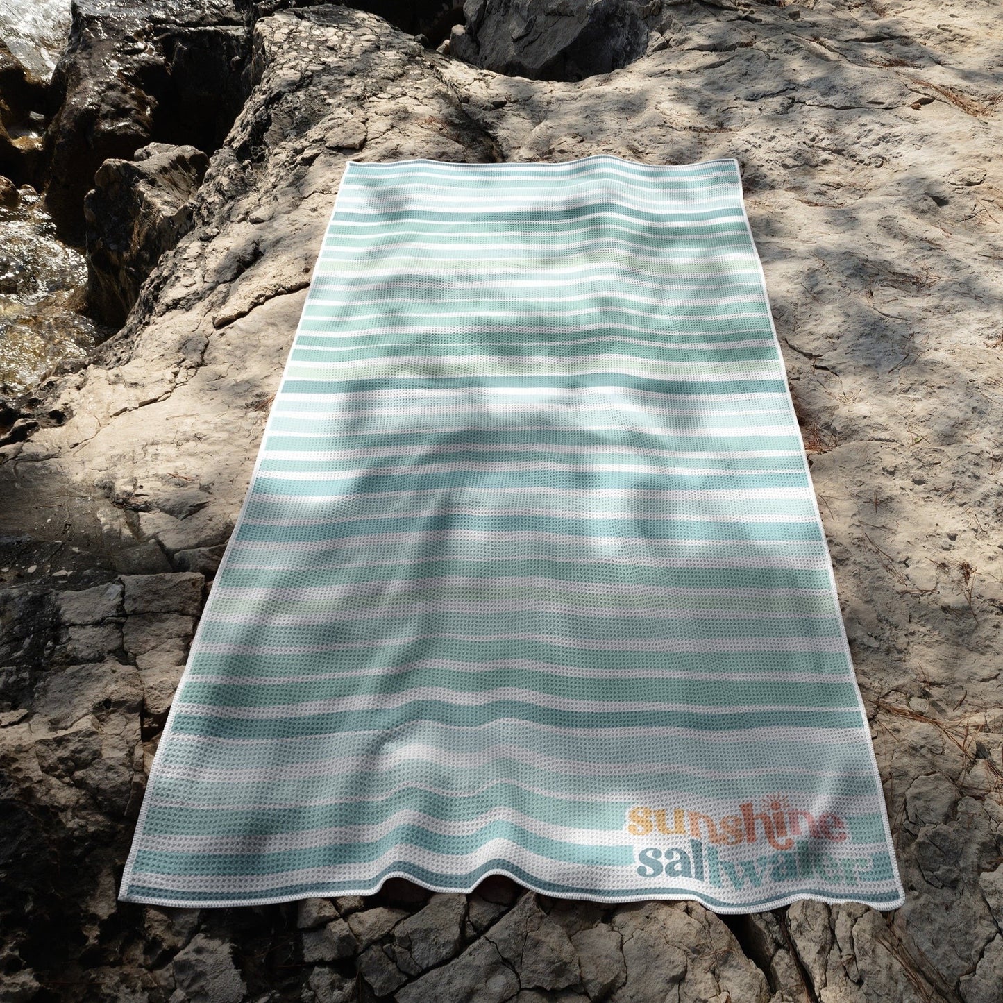 Sea Glass | Sand Free Waffle Beach Towel