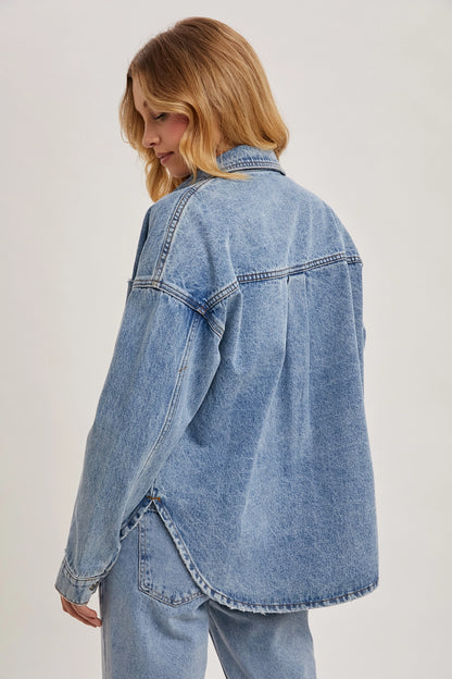Medium Wash Denim Jacket