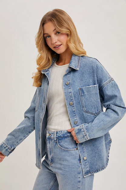 Medium Wash Denim Jacket