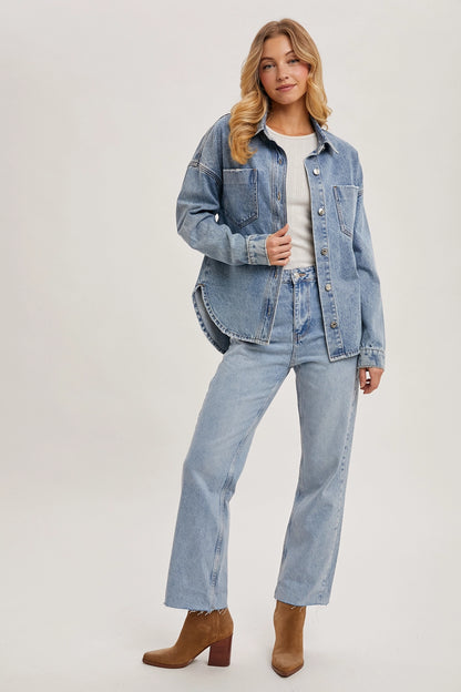 Medium Wash Denim Jacket
