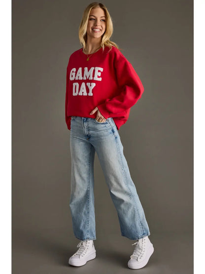 Red Game Day Sweatshirt