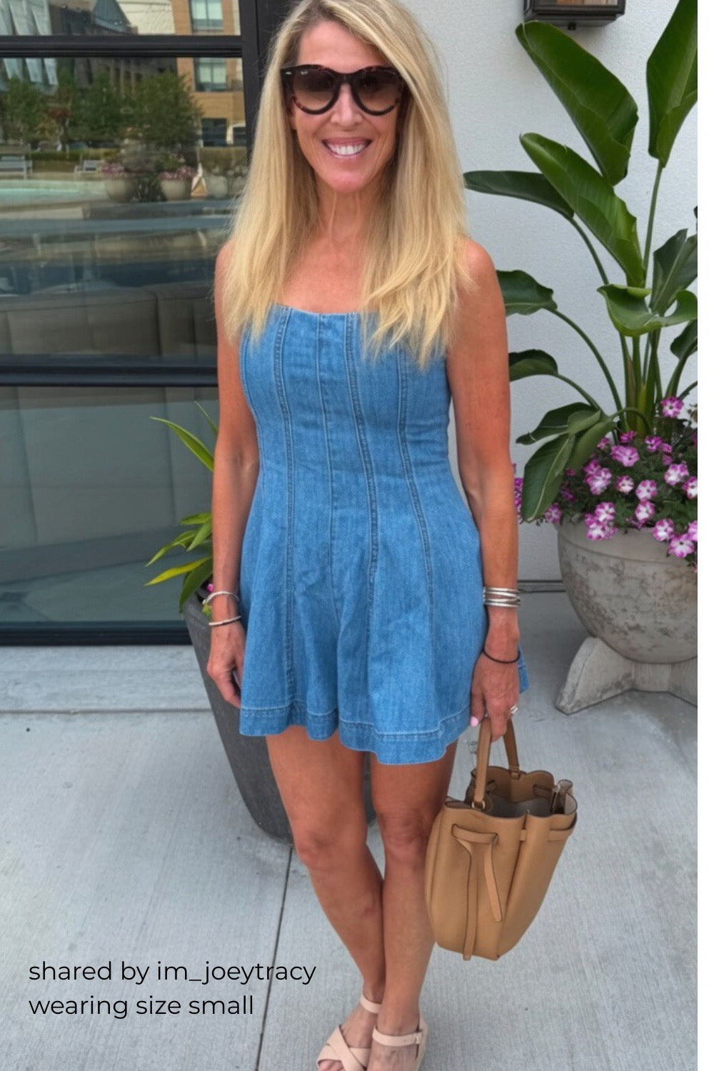 Washed Denim Romper - Now In-Stock