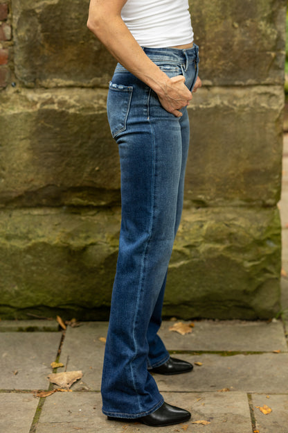 High Rise Straight Jeans by Risen Jeans