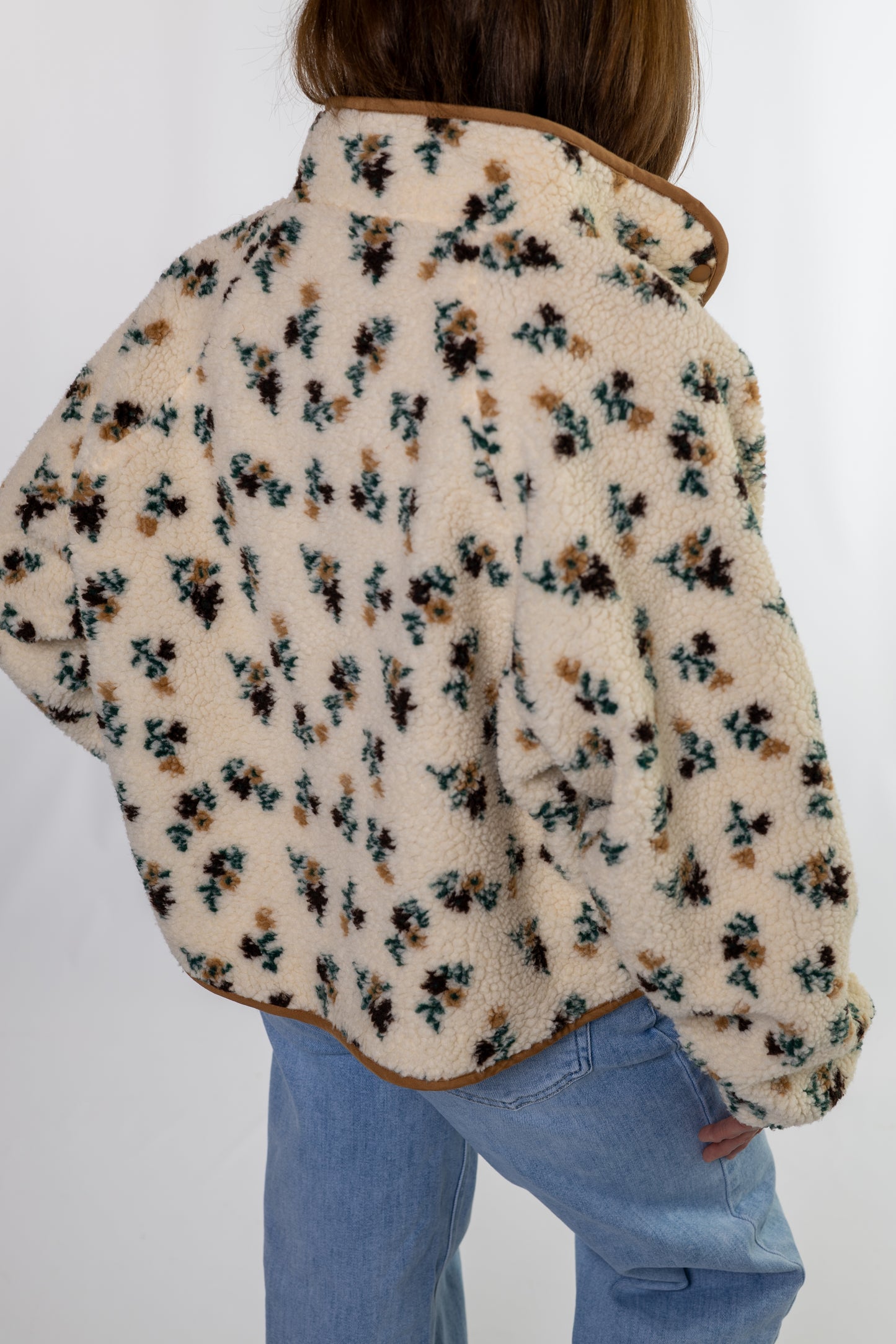 Autumn Floral Fleece Jacket