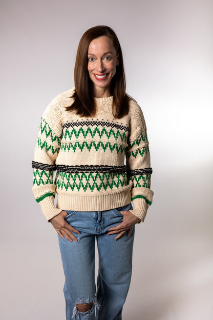 Chunky Aztec Sweater