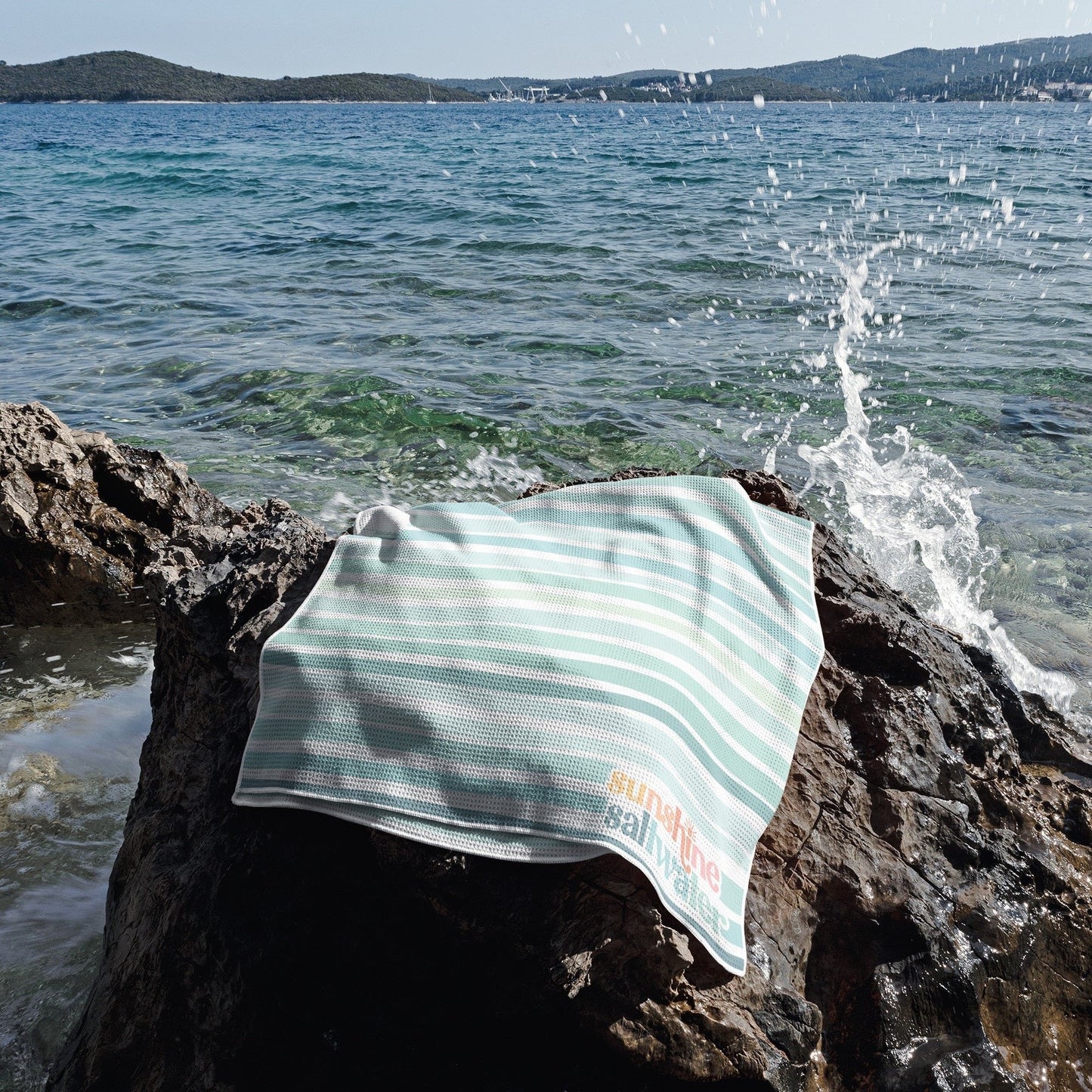 Sea Glass | Sand Free Waffle Beach Towel